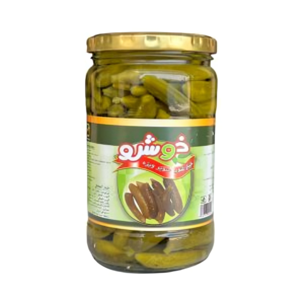 خیارشور ویرخ شیشه ای خوشرو