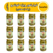 خرید عمده خیارشور ویژه خوشرو