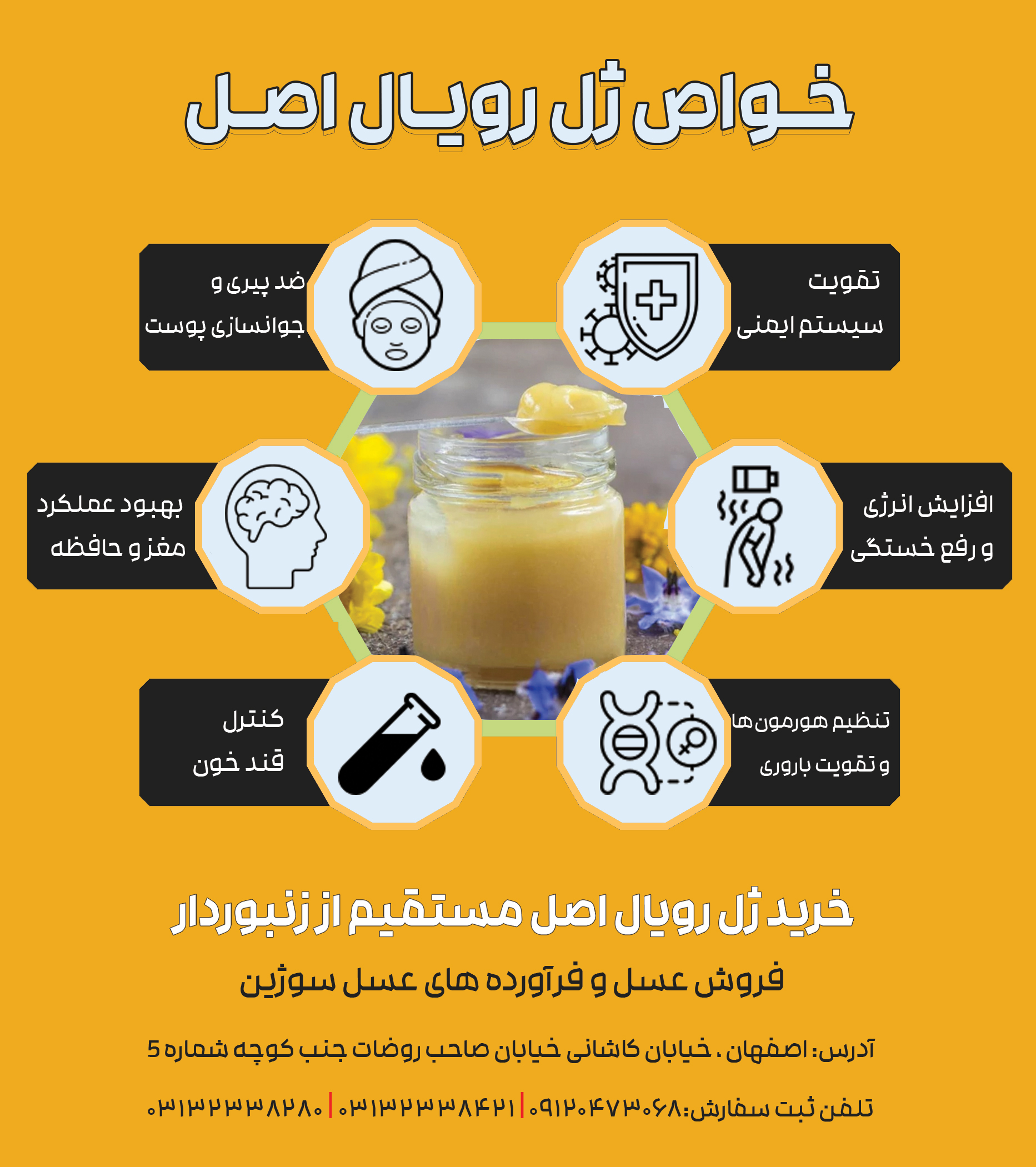 خواص ژل رویال- خرید ژل رویال اصل