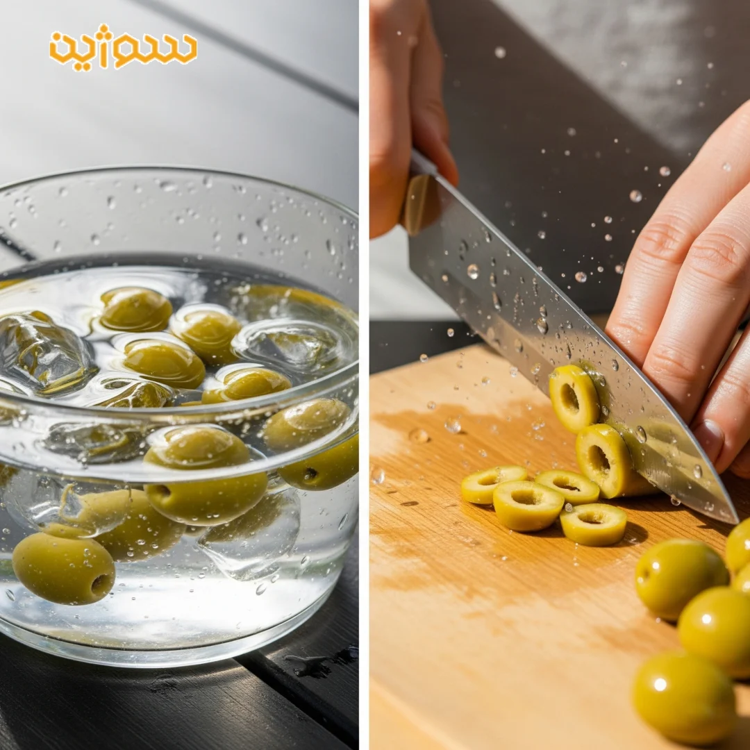 طرز تهیه زیتون پرورده خانگی