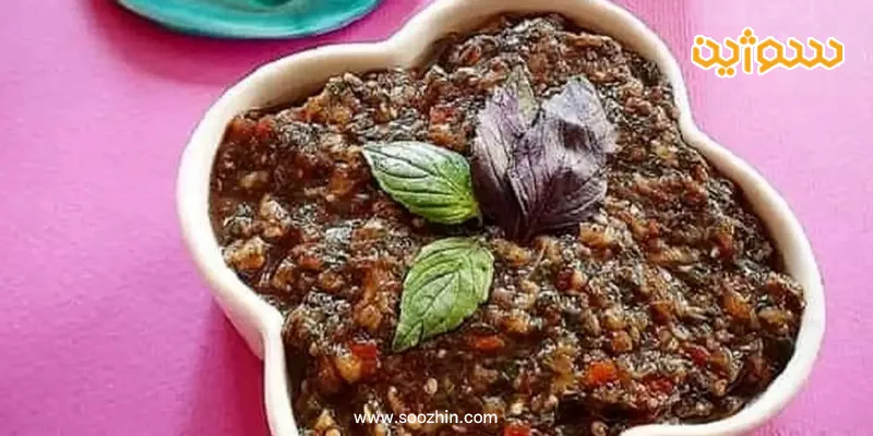 بادمجان با رب انبار