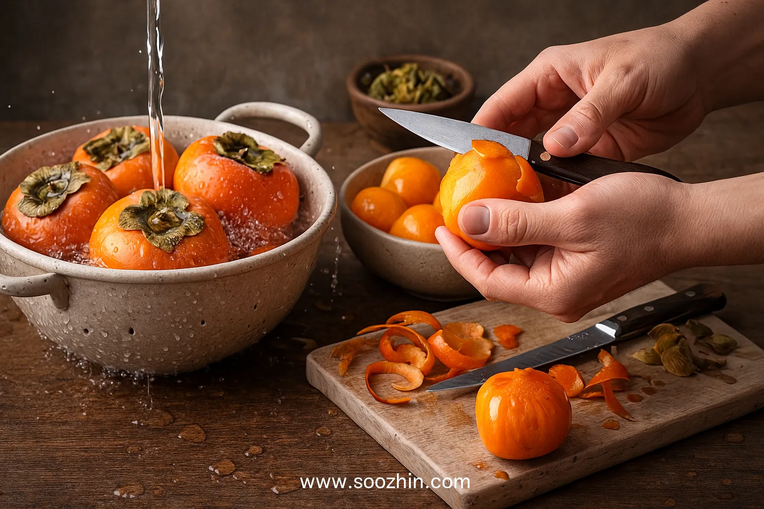 طرز تهیه شیره خرمالو خانگی