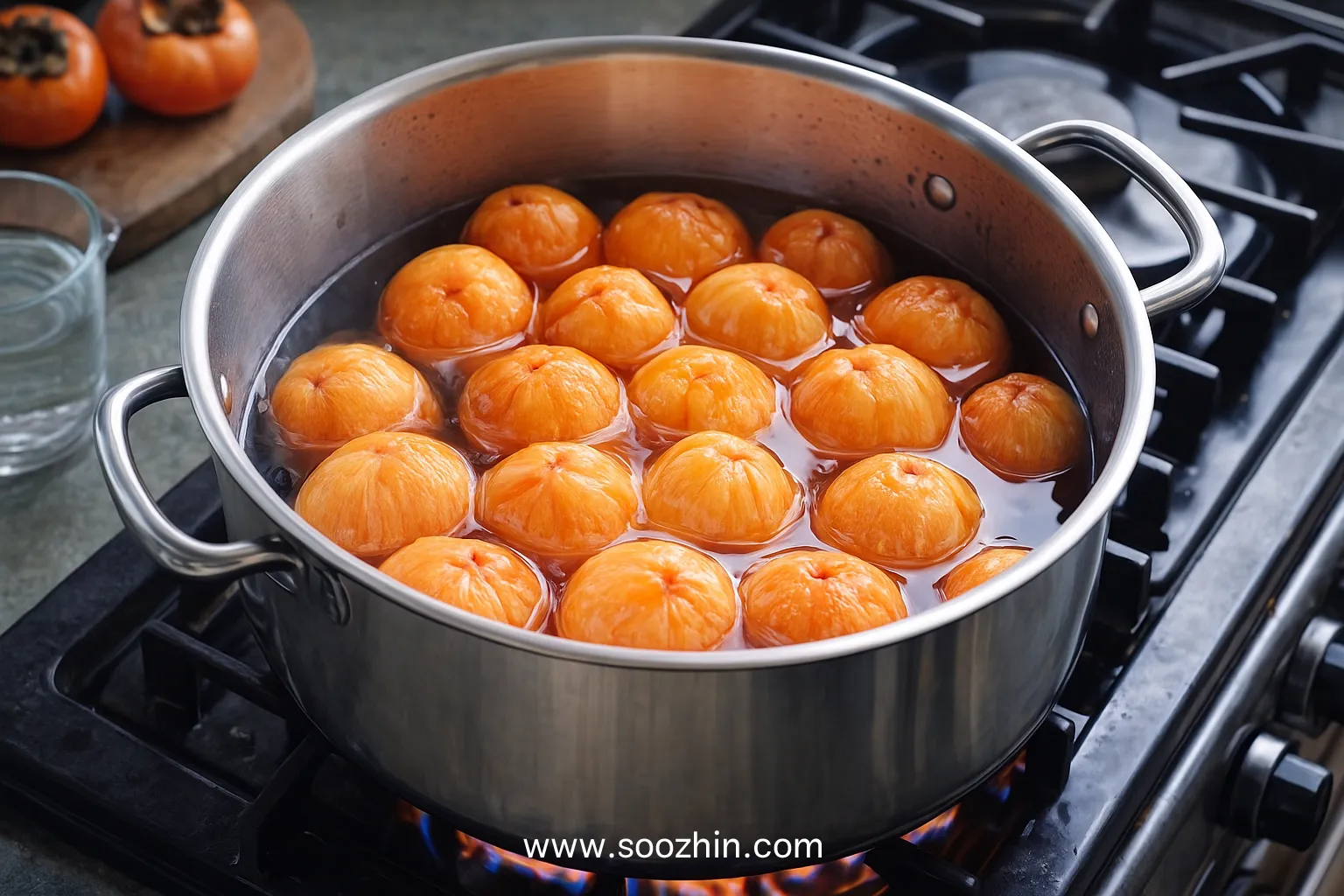 طرز تهیه شیره خرمالو خانگی